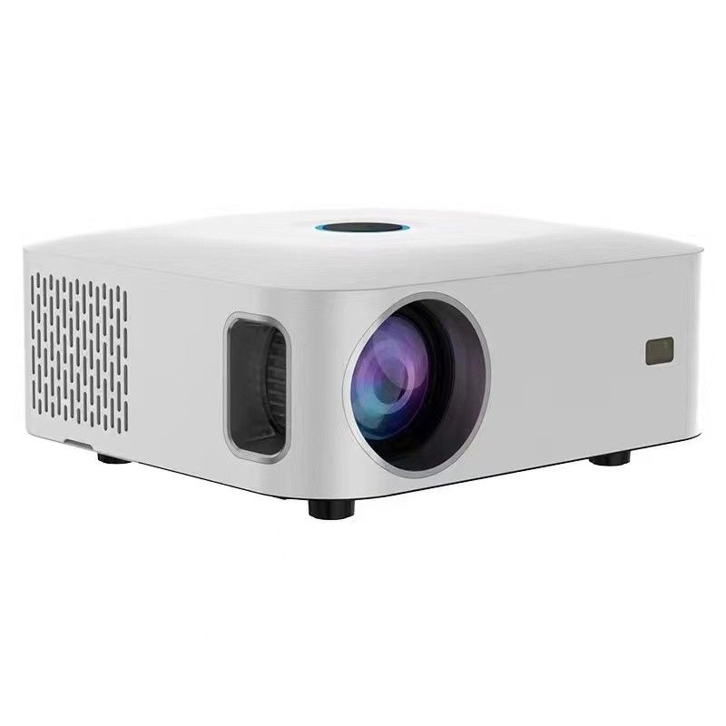 Proiettore intelligente portatile di 200W resistente, schermo LCD da 5,0 pollici, mini-proiettore leggero per cinema domestico