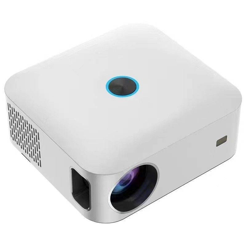 Proiettore intelligente portatile di 200W resistente, schermo LCD da 5,0 pollici, mini-proiettore leggero per cinema domestico