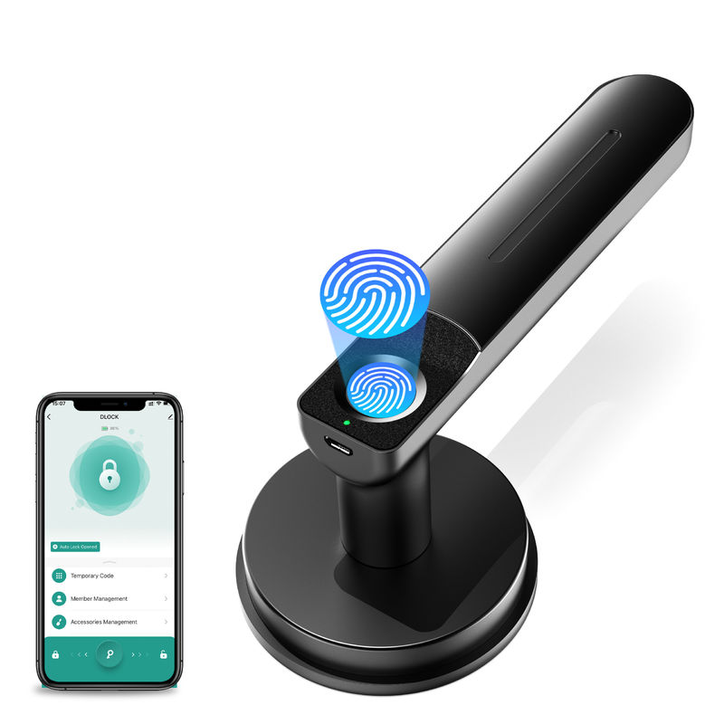 Funzione Smart App, serratura porta impronta digitale, serratura porta camera senza chiavi per camera da letto / ufficio