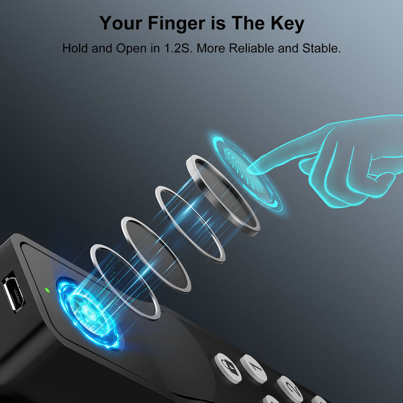 Chiave di riserva, T02 Smart Fingerprint Door Knob, Serrature senza chiave con tastiera, Smart Door Lock su Tuya App
